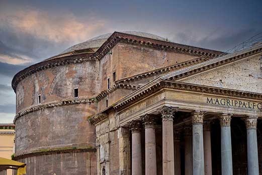 Roman temple Pantheon