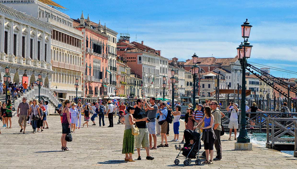 Promenade near St Mark's Square, Venice