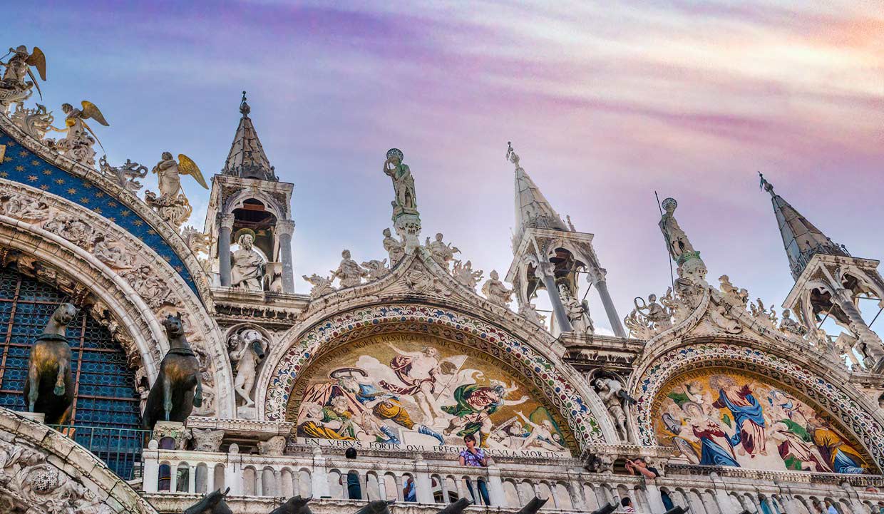 details of St Mark's Basilica