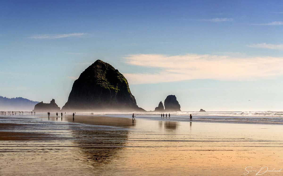 Cannon Beach haystack rock