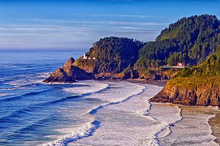 Lighthouse, Oregon coast